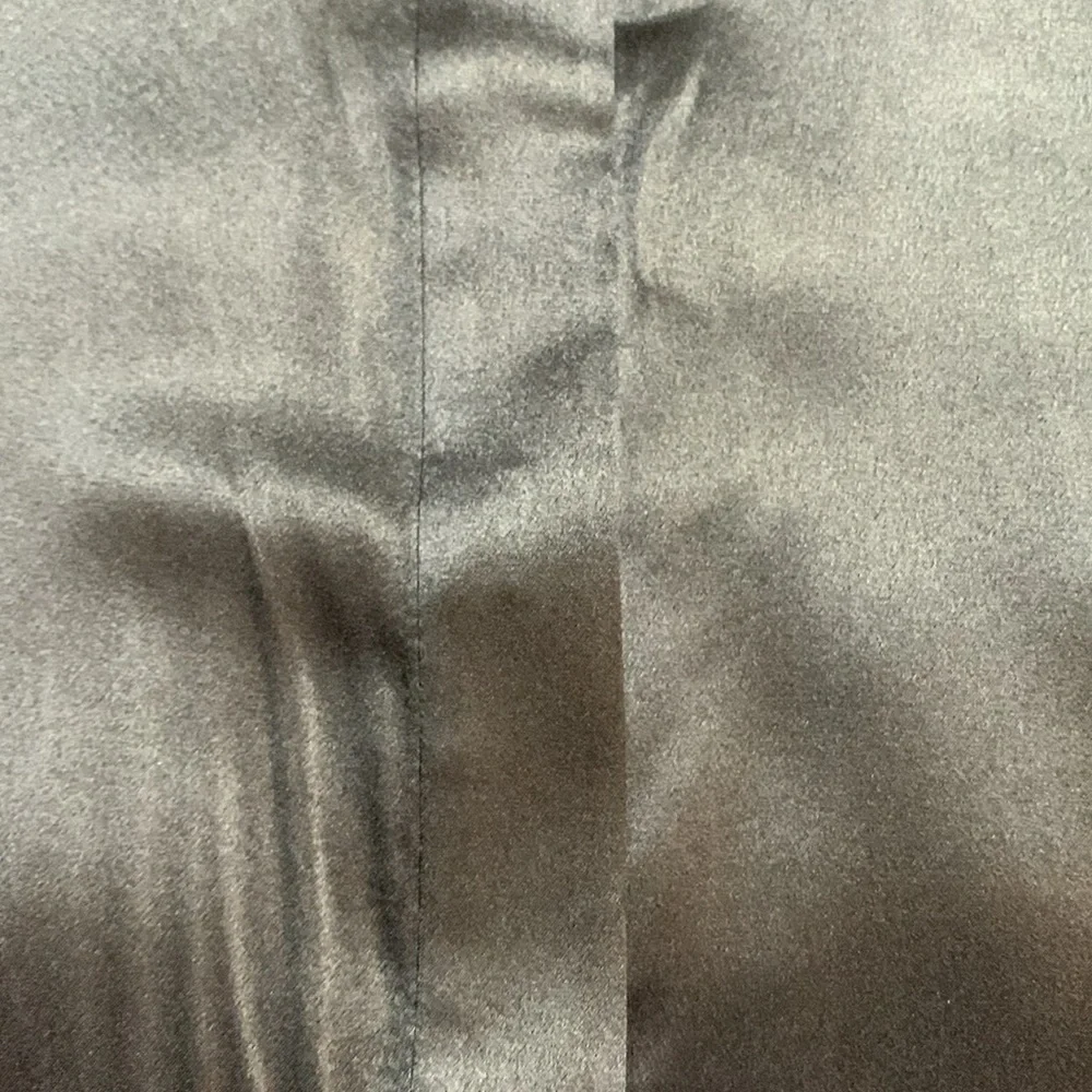 LILYSILK Women’s Basic Concealed Placket Silk Shirt Navy Blue XS Quiet Lux - Picture 5 of 15